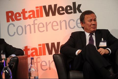 Rob Templeman at the Retail Week Conference